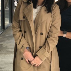 Brown Trench coat by Gap